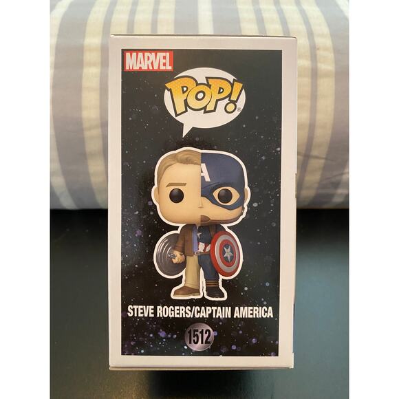 Funko Pop Marvel:  The Infinity Saga - Steve Rogers/Captain America - Picture 4 of 6